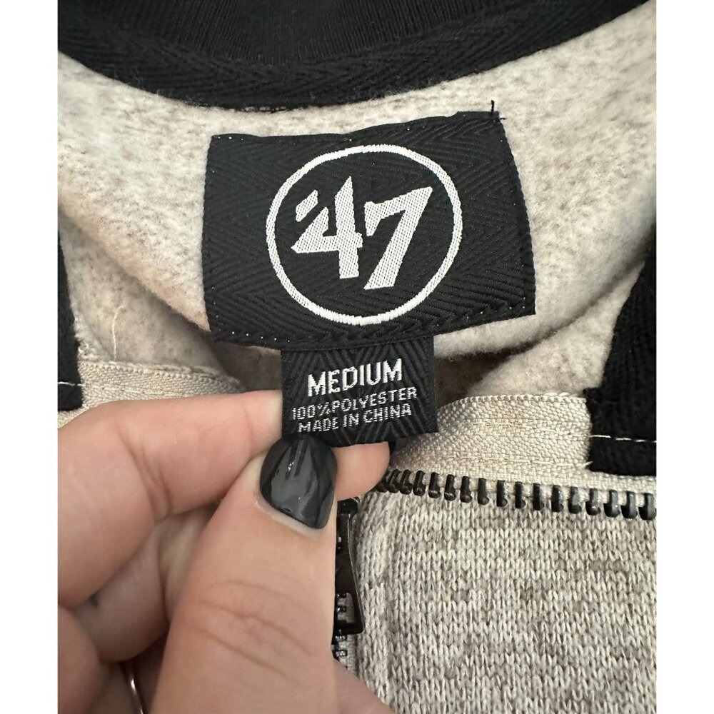 ‘47 Carolina Panthers Full Zip Vest - Picture 2 of 4